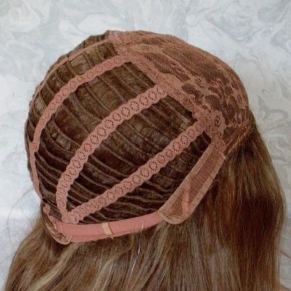 Long Brown Blonde Highlighted Wavy High Heat Wig